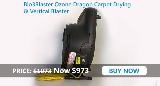 OZONE DRAGON Carpet Drying and Vertical blaster
