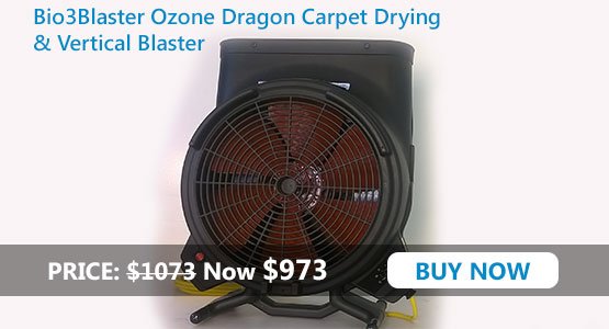 OZONE DRAGON Carpet Drying and Sanitizing Machine