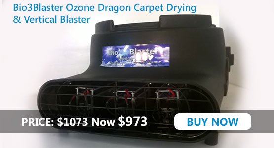 OZONE DRAGON Carpet Drying and Sanitizing Machine